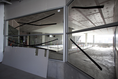 Photograph - Digital image, Watermarc under construction: Interior view of pool [group of 7 photographs], 18/05/2012