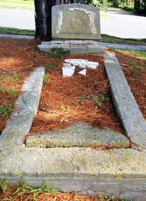Photograph - Digital Image, Grave of Thomas W Finn, Greensborough Cemetery, 17/06/1938