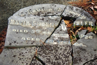 Photograph - Digital Image, Grave of David E. Wheeler, Greensborough Cemetery, 05/10/1926