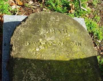 Photograph - Digital image, Grave of Sarah Wiggins, Edward Wiggins, Frances Wiggins and James Wiggins, Greensborough Cemetery, 29/06/1875