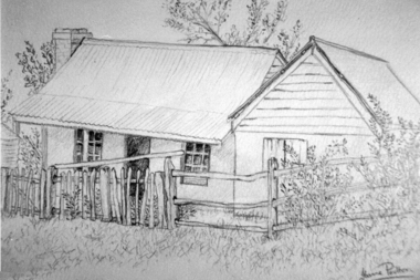 Sketch - Digital image, William Poulter's Bonnie Vale [sketch], 1925c
