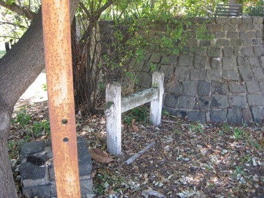 Photograph - Digital image, Hitching rail, Greensborough, 28/03/2009