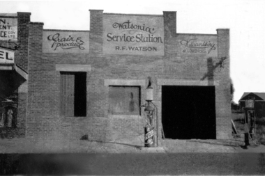Photograph - Digital image, Watsonia Garage C, 1931c