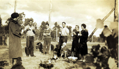 Photograph - Digital image, Plenty Tennis 1935, 1935_