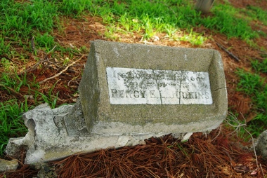 Photograph - Digital Image, Grave of Percy E Judkins, Greensborough Cemetery, 12/09/1938