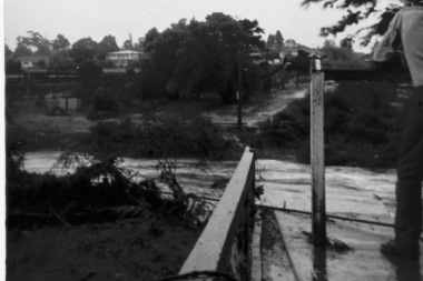 Photograph - Digital Image, Plenty River in Flood, 1974_