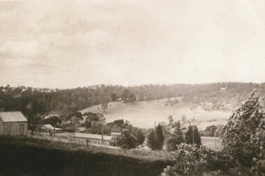Photograph - Digital image, View of Lower Greensborough from Grimshaw Street, 1920c