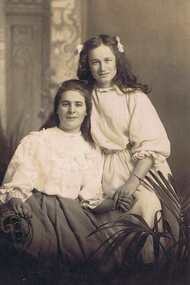 Photograph - Digital image, Two girls, 1910c