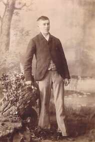 Photograph - Digital image, Unidentified man [possibly a Partington], 1890c