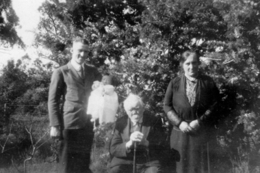 Photograph - Digital Image, Four generations of the Medhurst/Partington family, 1934_