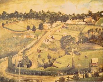 Print, Greensborough 1889 / Arthur Elliott, 1889_