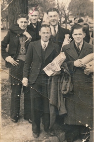 Photograph - Digital image, Mates return from war, 1945c