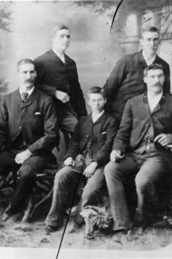 Photograph - Digital Image, Partington boys, 1887c