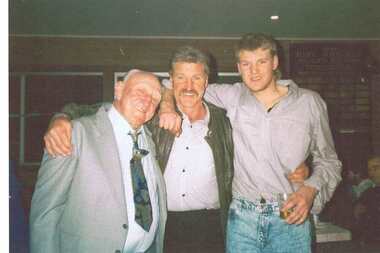 Photograph - Digital image, Alan Partington, Gary Partington and Gary junior, 1980c