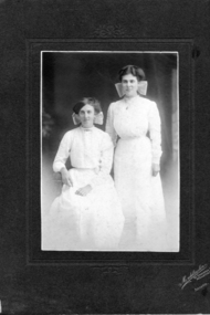 Photograph - Digital image, Doris and Ivy Partington, 1915c