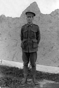 Photograph - Digital image, Fred Kroschel [in uniform], 1916c