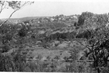 Photograph - Digital Image, View of Greensborough from Partington's Flat, 1930c