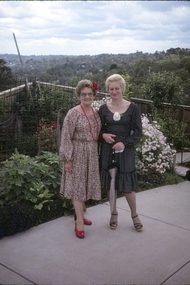 Photograph - Digital image, Wyn and Faye, Oaks Day, 1972c