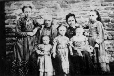 Photograph - Digital image, Ruston family, 1865c