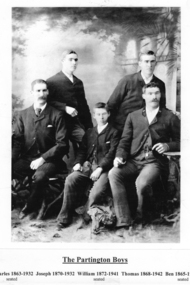 Photograph - Digital image, Partington boys, 1887c