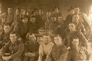 Photograph - Digital image, Unknown group of soldiers, 1914-1918