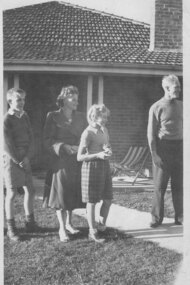 Photograph - Digital image, The Partington family, 1944c