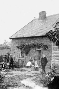 Photograph - Digital image, Willis Vale [front door], 1900c
