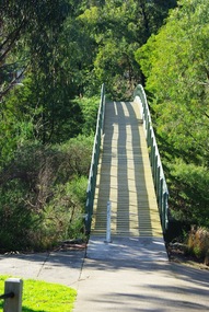Photograph - Digital image, Pope Place bridge Greensborough, 21/05/2014
