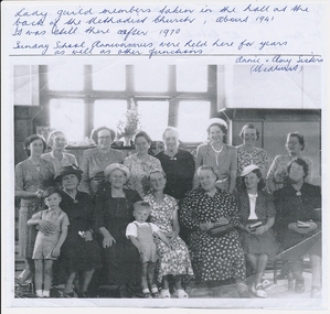 Photograph - Digital image, Ladies Guild 1941, 1941_