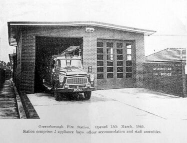 Photograph - Digital image, Church Street Fire Station, 15/05/1963