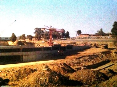 Photograph - Digital image, Building of Greensborough Plaza, 1978_