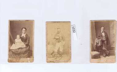Photographs, Price Family studio photographs, 1869-1899