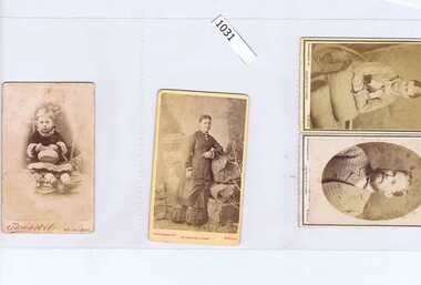 Photographs, Mitchell family, 1882-1883