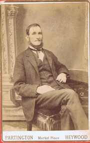 Photograph (copy), Leah and Charles Partington, 1856c