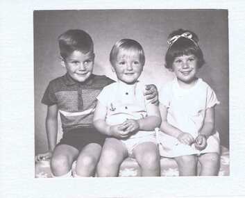 Photograph (copy), Children of Shirley and Trevor Partington, 1968c