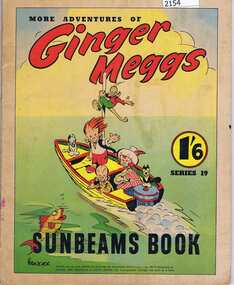 Book, Associated Newspapers, More adventures of Ginger Meggs, Series 19, 1942_
