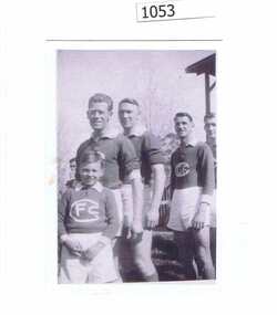 Photograph - Digital image, Ely family at football, 1955-1965