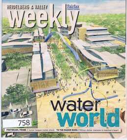 Newspaper, Fairfax Media, Heidelberg and Valley Weekly.  August 29 2006, 29/08/2006