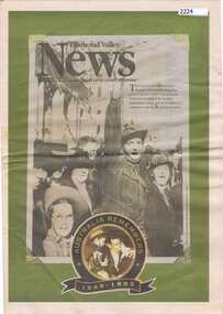 Newspaper, Diamond Valley News, Diamond Valley News 1995. Commemorating the end of World War II, 1995_