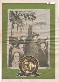 Newspaper, Diamond Valley News, Diamond Valley News 1995. Commemorating the end of World War II, 1995_