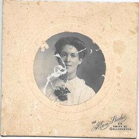 Photograph, Allan Studios, Amy Medhurst 1904, 1904_