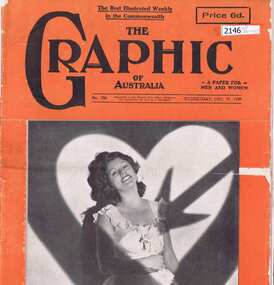 Newspaper, The Graphic Newspaper, The Graphic of Australia, no.780. Wednesday December 31, 1930, 31/12/1930