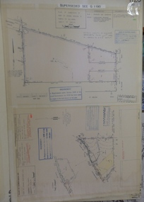 Planning document, Subdivision Plan #1128. St Helena Road Greensborough, 1985_