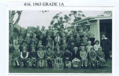 School Photograph - Digital Image, Greensborough Primary School Gr2062 1963 Grade 1A, 1963_