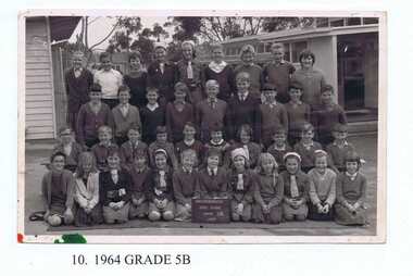 School Photograph - Digital Image, Greensborough Primary School Gr2062 1964 Grade 5B, 1964_