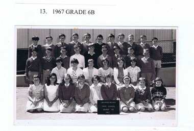 School Photograph - Digital Image, Greensborough Primary School Gr2062 1967 Grade 6B, 1967_