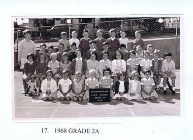 School Photograph - Digital Image, Greensborough Primary School Gr2062 1968 Grade 2A, 1968_