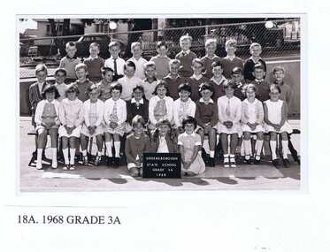 School Photograph - Digital Image, Greensborough Primary School, Greensborough Primary School Gr2062 1968 Grade 3A, 1968_