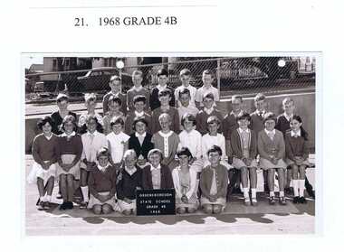 School Photograph - Digital Image, Greensborough Primary School Gr2062 1968 Grade 4B, 1968_