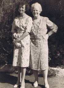 Photograph - Digital Image, Belle and Trice Franklin 1961, 1961_